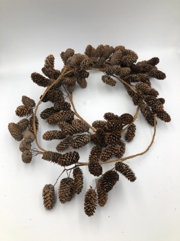 Pinecone garland 150x25x25cm