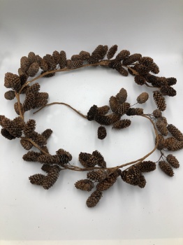 Pinecone garland 150x25x25cm