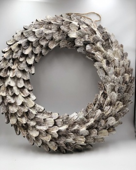 paper wreath (size: 50cm)