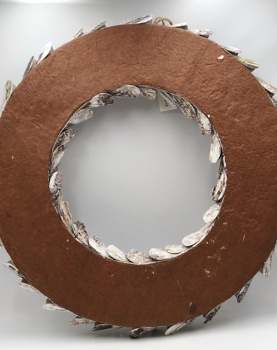 paper wreath (size: 50cm)