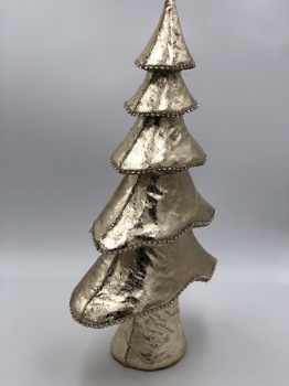 gold PU christmas tree (size:42cm)
