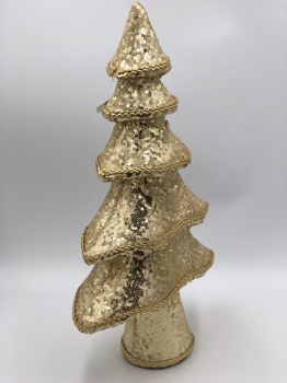 gold sequin tree (size:42cm)