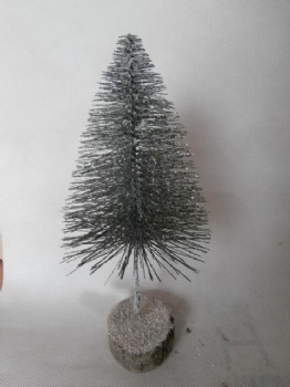 silver glitter +snow tree 36cm & 30cm & 15cm