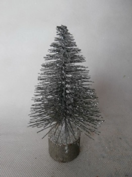 silver glitter +snow tree 36cm & 30cm & 15cm
