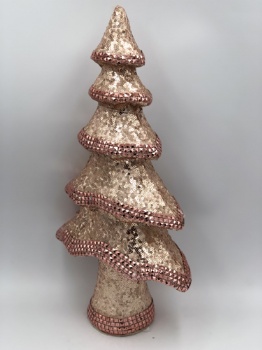 pink sequin tree (size:42cm)