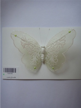 six style silk butterflies