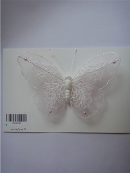 six style silk butterflies