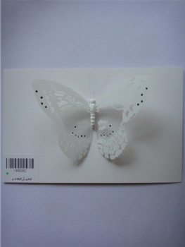 5 style PVC fluorescence butterflies