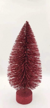 Christmas tree red