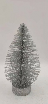 Christmas tree silver