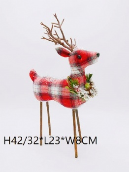 Christmas reindeer red