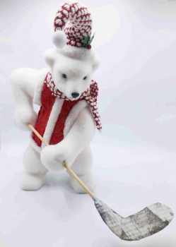 Christmas Snowman and Bear