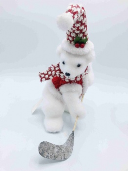 Christmas Snowman and Bear