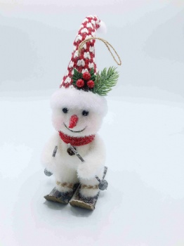 Christmas Snowman and Bear