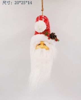 Christmas Santa Claus Head Hanger