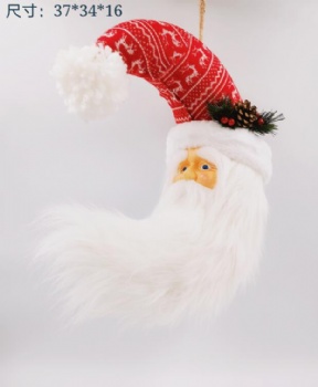 Christmas Santa Claus Head Hanger