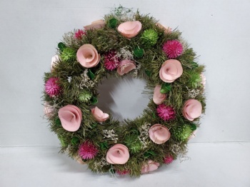 Spring Wreath Natural