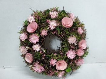 Spring Wreath Natural