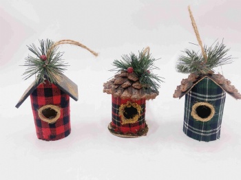 Christmas Gift Box, Bird House, Hanger