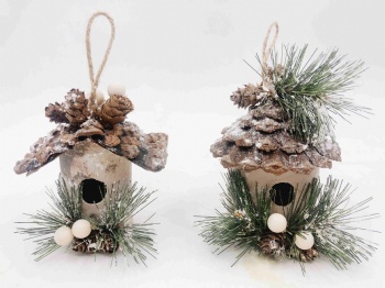 Christmas Gift Box, Bird House, Hanger