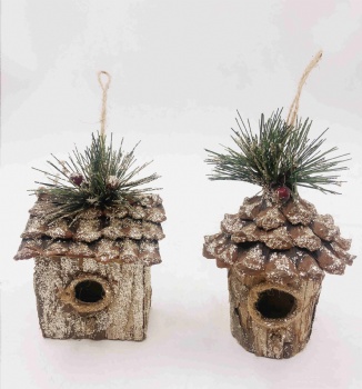 Christmas Gift Box, Bird House, Hanger
