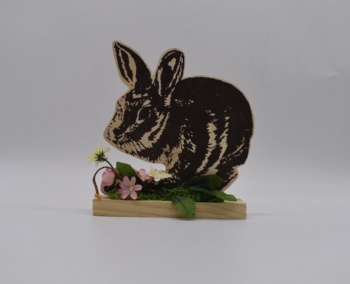 Spring Wooden Rabbit