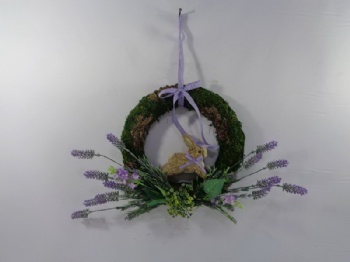 Spring Bunny Wreath
