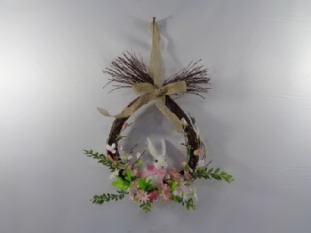 Spring Bunny Wreath