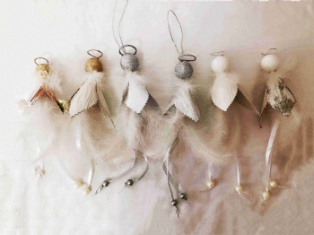 Christmas Paper Angel Hanger