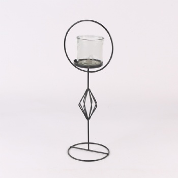 Home Decoration Wire Candle Holder Arrangement