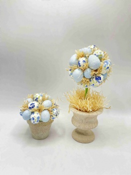 Easter Egg Potted Topiary