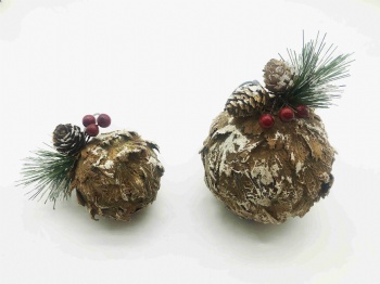 Hazelnut Skin Heart, Star, Tree, Hangers,