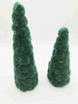 Wool hemp Cone and Wreath