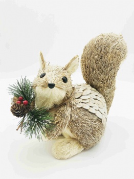 Grass Fox,Owl, Squirrel