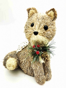 Grass Fox,Owl, Squirrel