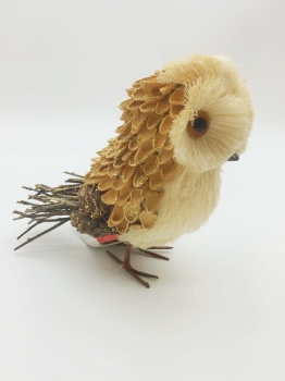 Natural Material Owl