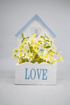Wooden House Arrangement