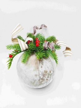 Christmas Ball Hanger