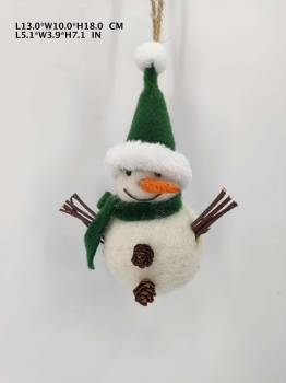 Christmas snowman hanger
