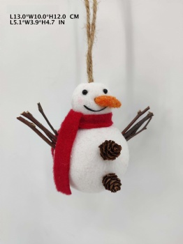Christmas snowman hanger