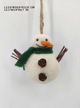 Christmas snowman hanger