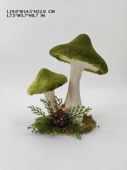 Christmas Mushroom Arrangement