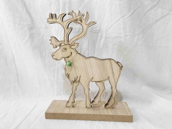 Wooden Reindeer