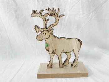 Wooden Reindeer