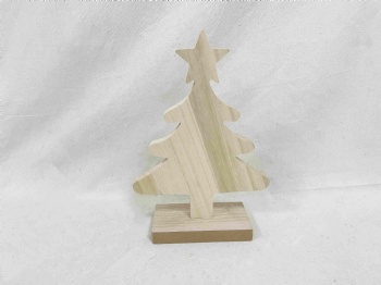 Wooden Tree Decoration