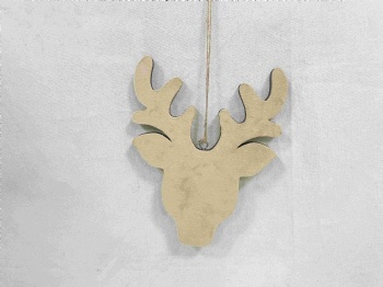 Wooden Reindeer Hanger