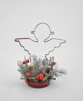 Christmas Wire Candle Holder