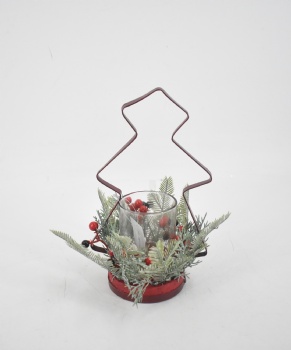 Christmas Wire Candle Holder