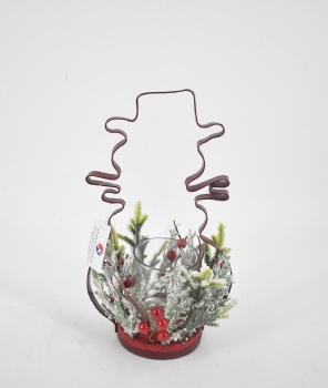 Christmas Wire Candle Holder