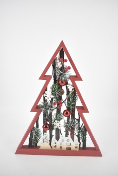 Wooden Christmas Tree, House Decoration